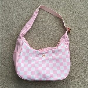 CAITINA Y2K Pink Checkered Women's Bag